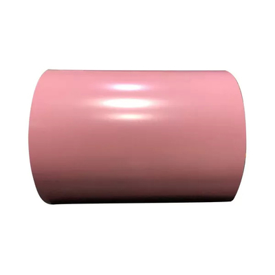 Color rosa PPGI PPGL bobina de acero prepintada DC03 0,12-2 mm